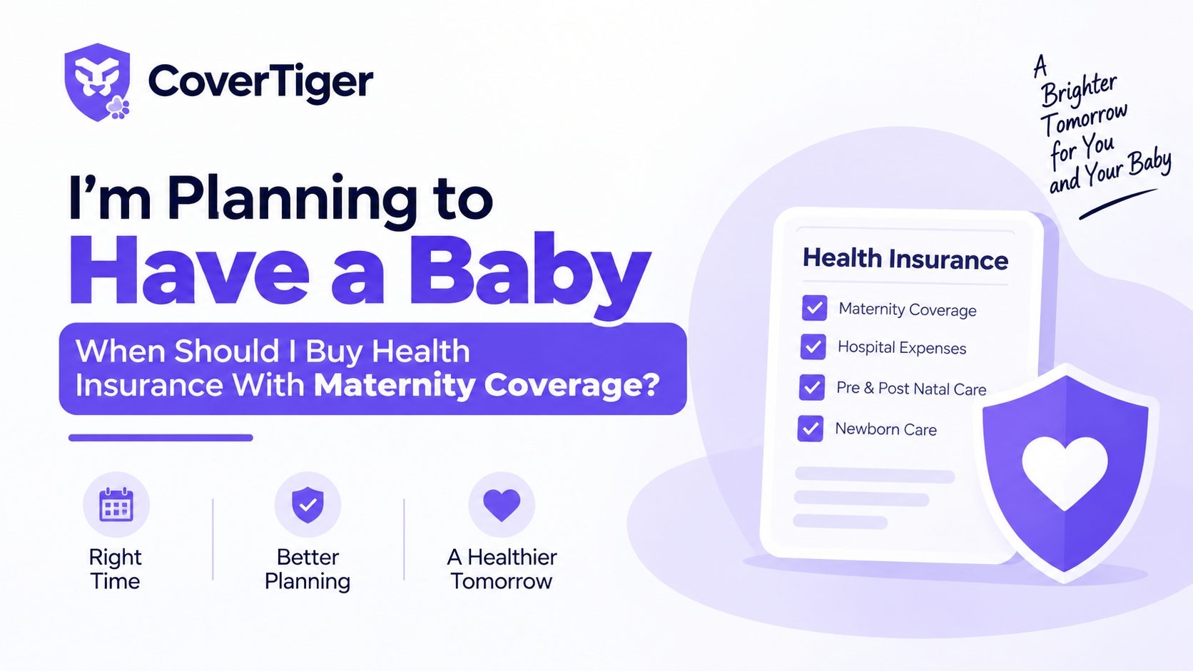 When Should You Buy Maternity Health Insurance in India?