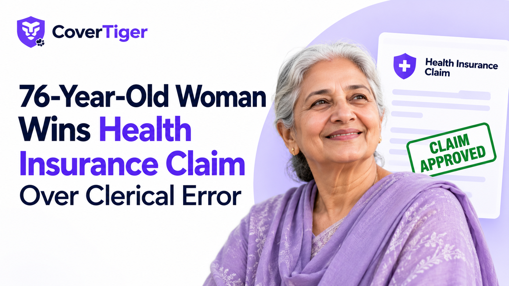 76-Year-Old Woman Wins Health Insurance Claim Dispute Over Clerical Error